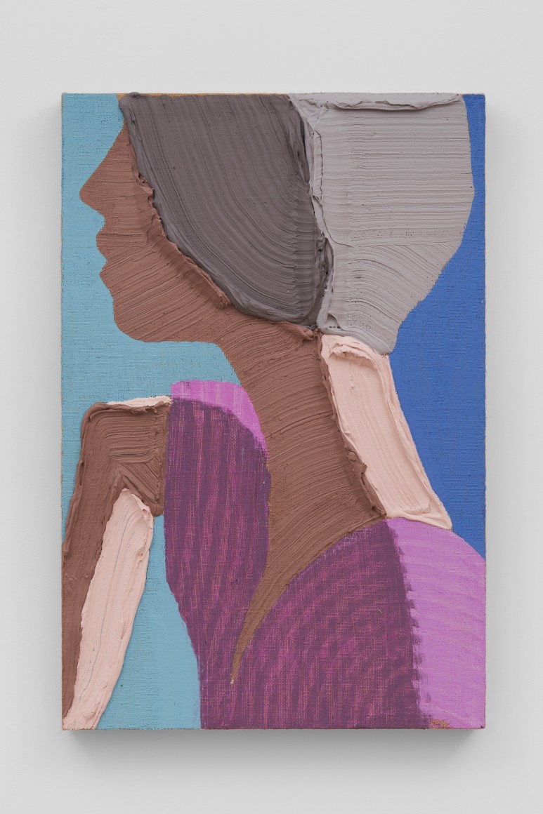 José Lerma Enid, 2024 Acrylic on burlap 36 x 24 in 91.4 x 61 cm (JLE24.005)