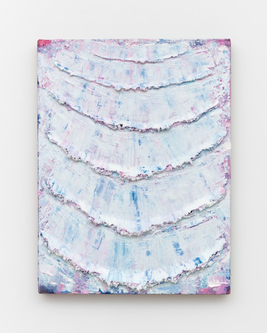 Andrew Dadson Crescent Beach, 2021 Oil and acrylic on linen 24 1/8 x 18 x 2 1/2 in 61.3 x 45.7 x 6.3 cm (ADA21.010)