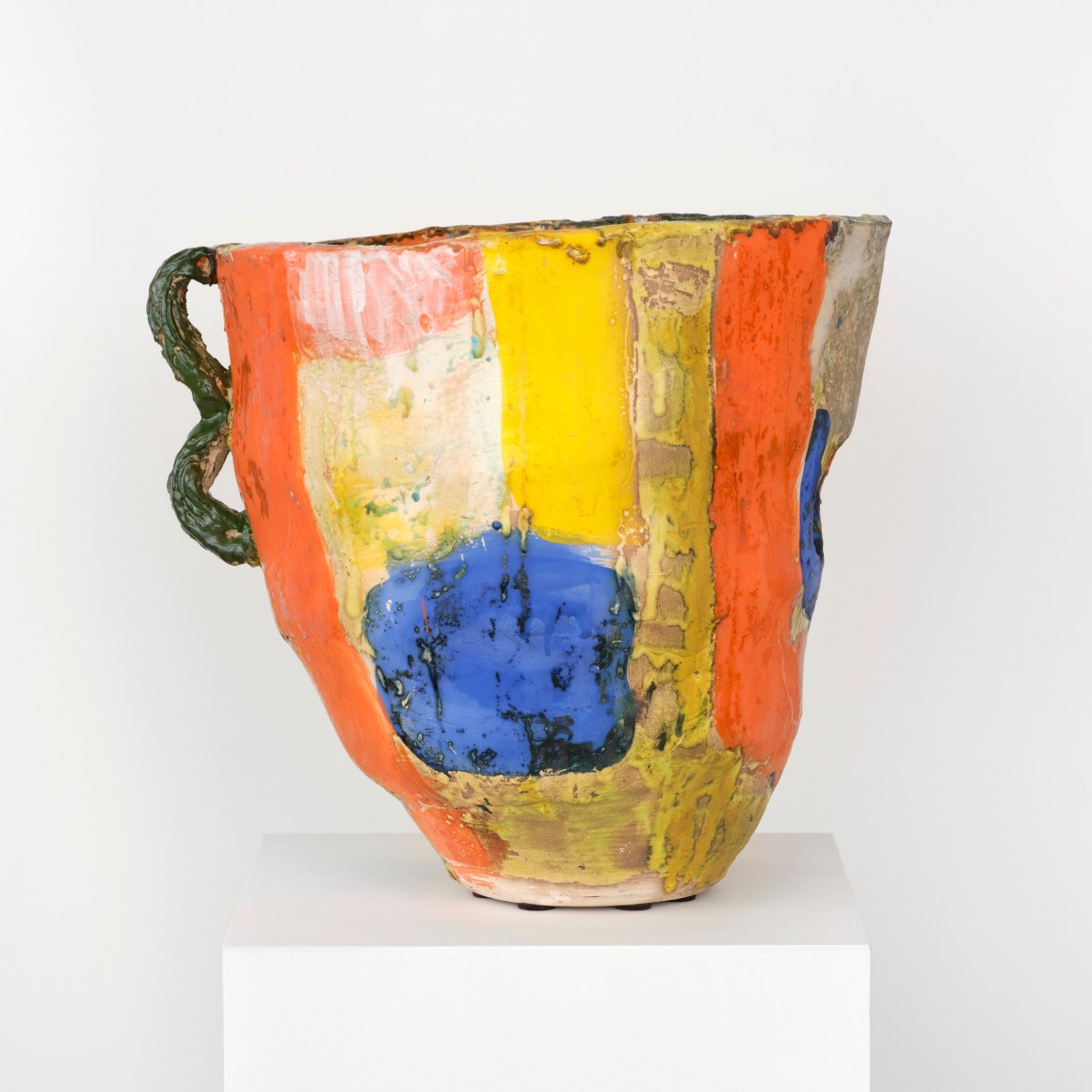 Roger Herman, Large vessel, 1 hole, 1 handle, scar, 2023