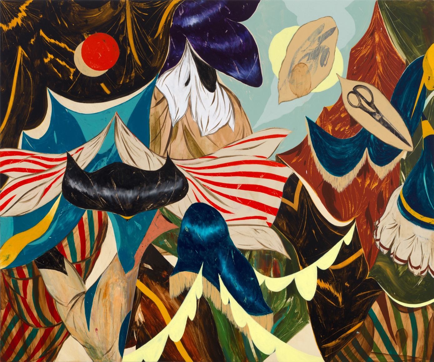 Kenichi Hoshine Vibrolux, 2025 Signed, titled, and dated on verso Acrylic on panel 40 x 48 in 101.6 x 121.9 cm (KHO25.006)