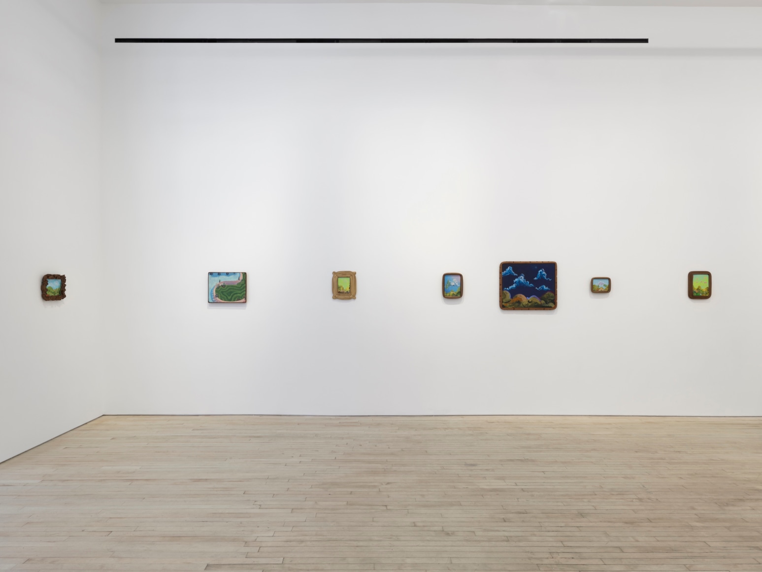 Installation view of Karel Dicker, tamed flowers, Nino Mier Gallery, Tribeca, June 27 – August 8, 2025