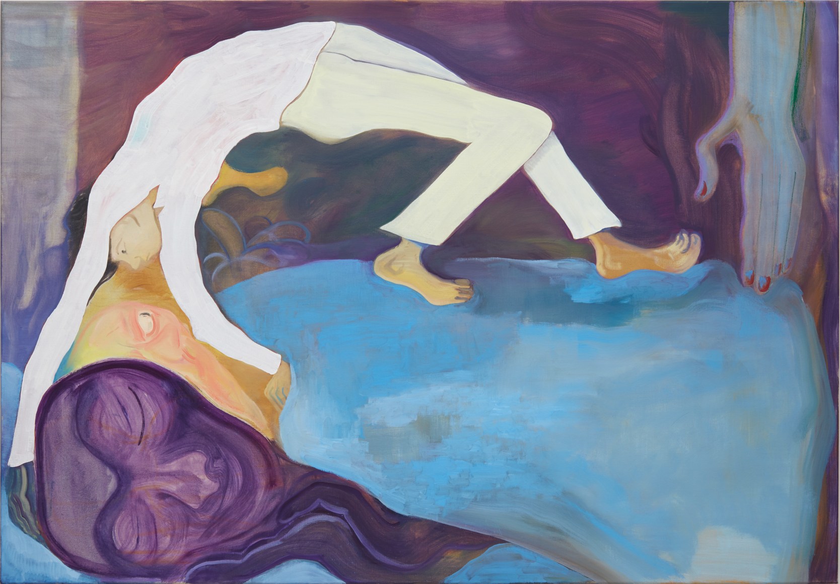 Tomasz Kowalski Untitled, 2018 Oil on canvas 45 1/4 x 65 in 114.9 x 165.1 cm (TKO18.029)
