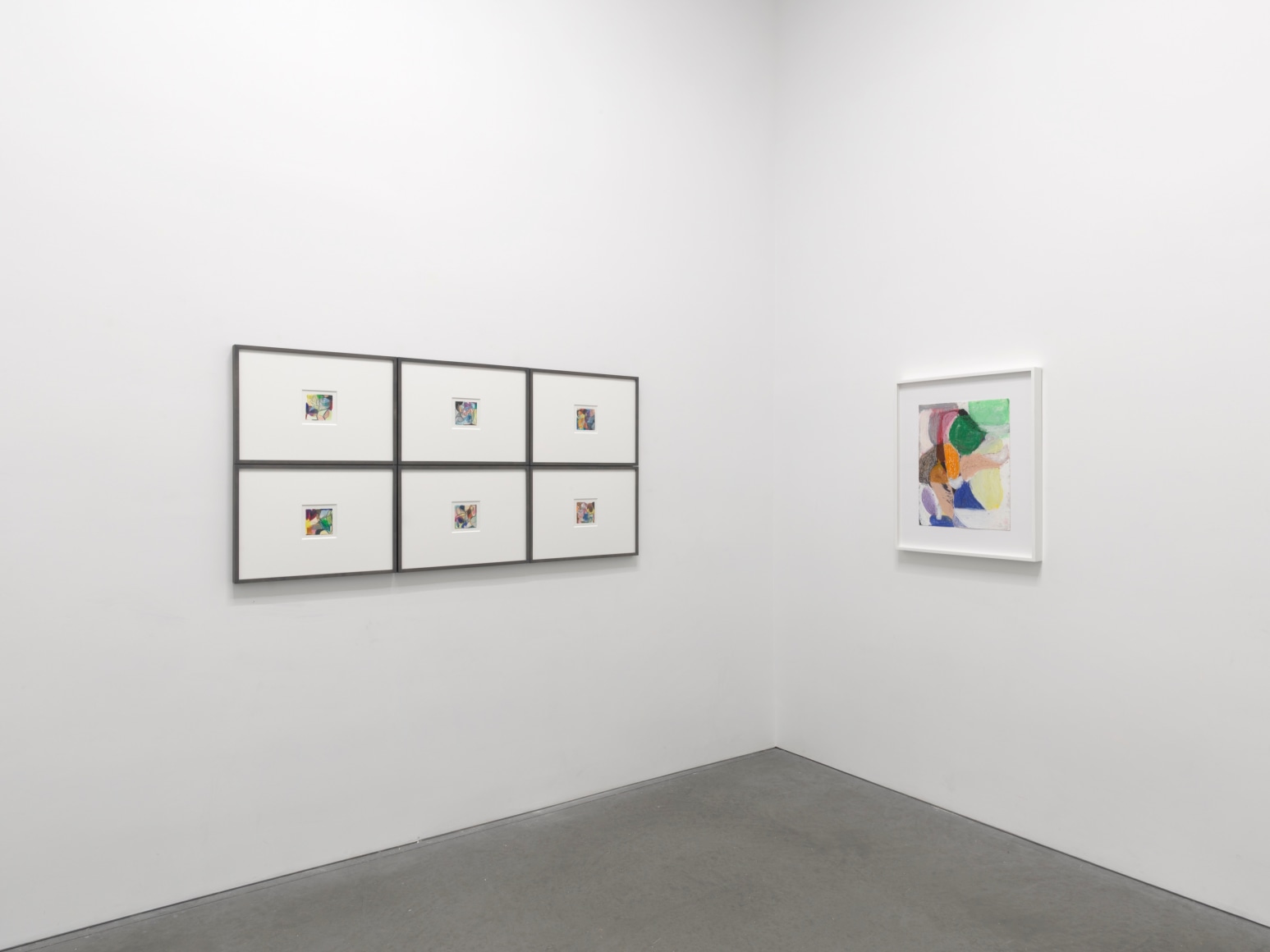 Installation view of Liliane Tomasko, POEM THINGS, Nino Mier Gallery, SoHo, September 3 – October 18, 2025