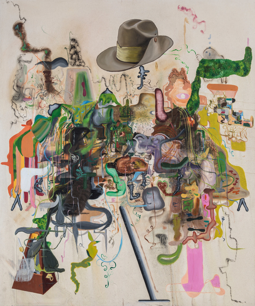 Michael Bauer Creme Dream 4, 2015 Oil on canvas 72 x 60 in 183.7 x 152.7 cm (MB15.002)