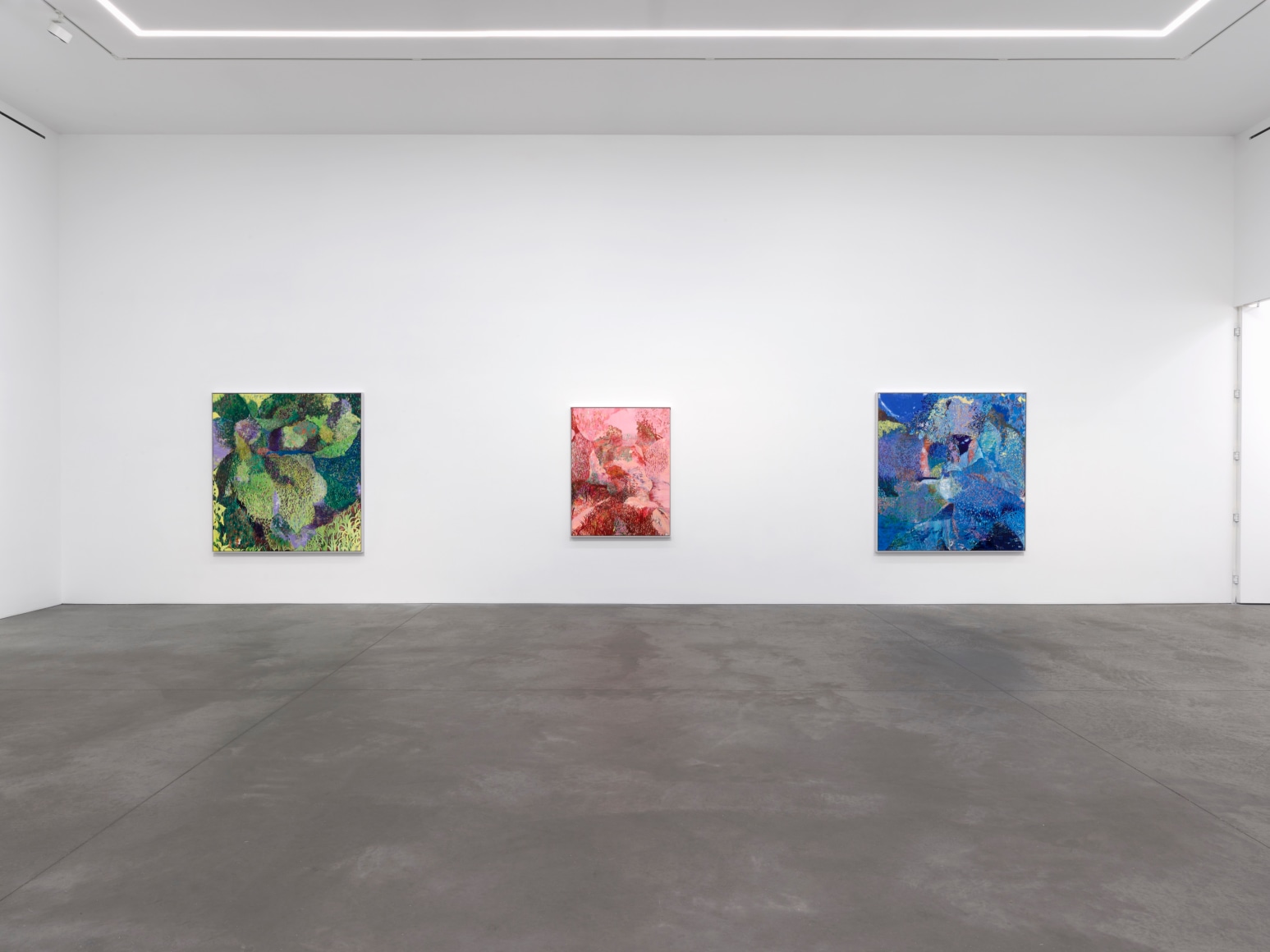 Installation view of Strata, Nino Mier Gallery, SoHo, June 26 – August 8, 2025