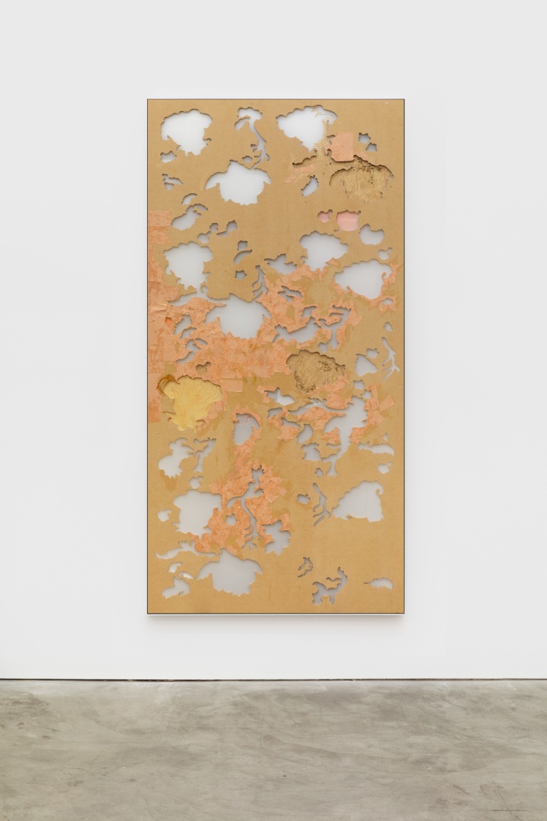 Cindy Phenix A Collection of Preciousness, 2020 Paper and oil on MDF 96 x 48 in 243.8 x 121.9 cm (CP20.022)