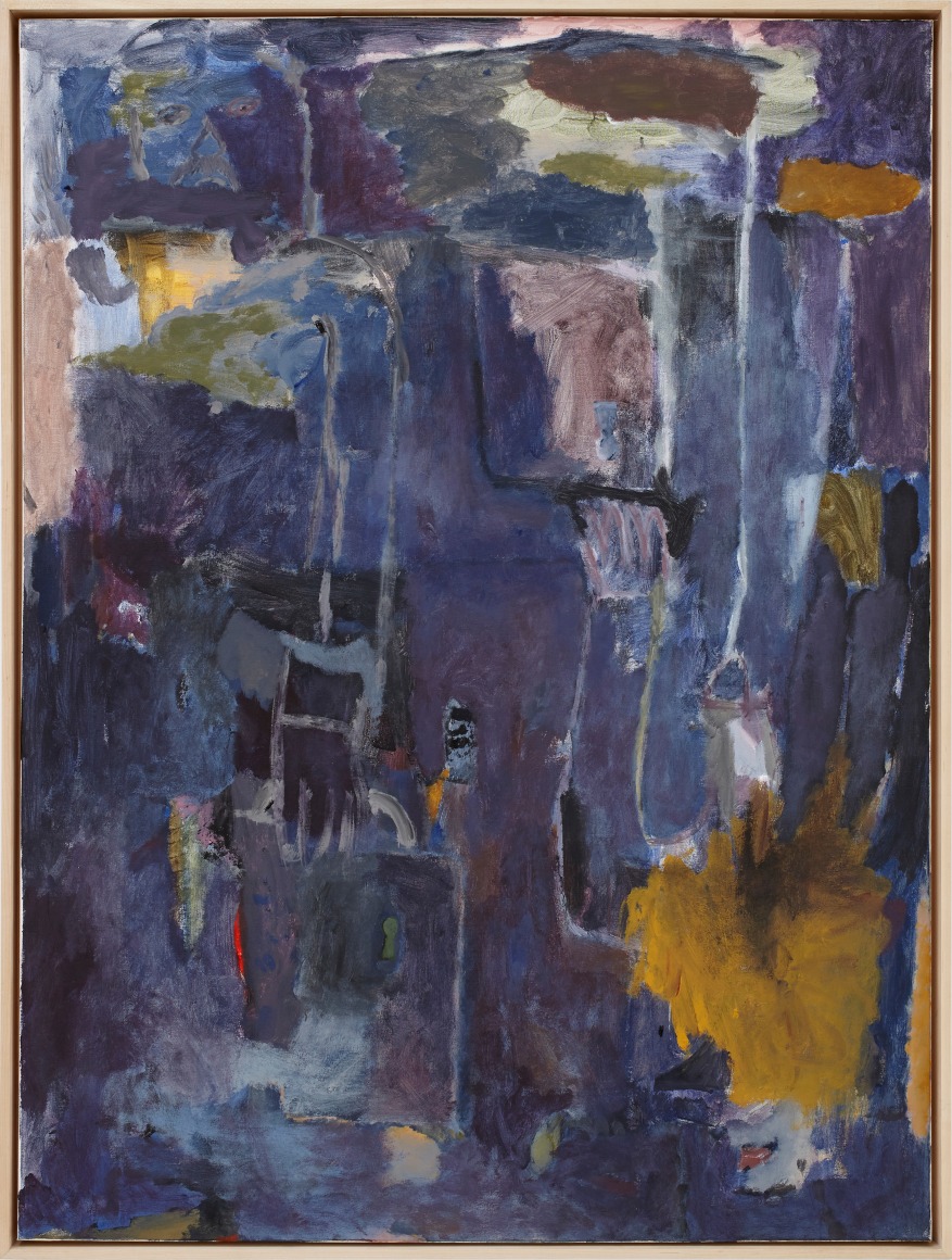 Ted Gahl Commuter (Tired After Tanner), 2015 acrylic, oil, graphite, colored pencil, and enamel on canvas 48 x 36 in 121.9 x 91.4 cm (TG15.013)