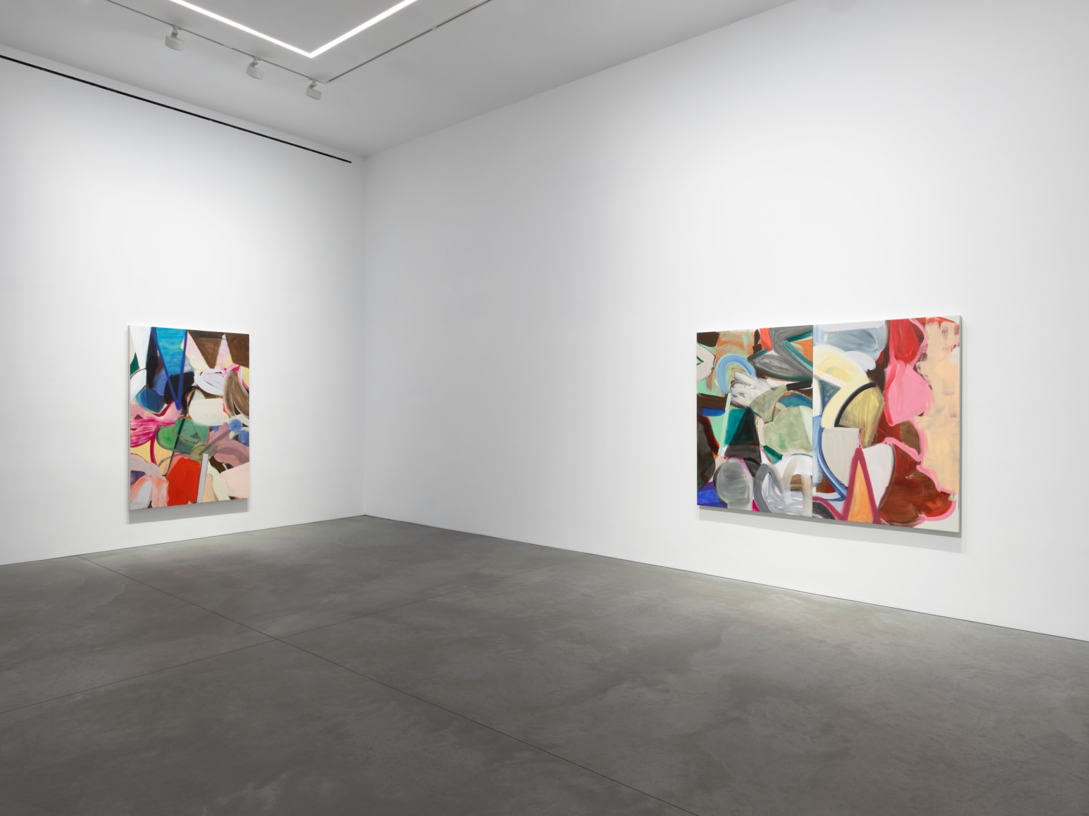 Installation view of Liliane Tomasko, POEM THINGS, Nino Mier Gallery, SoHo, September 3 – October 18, 2025