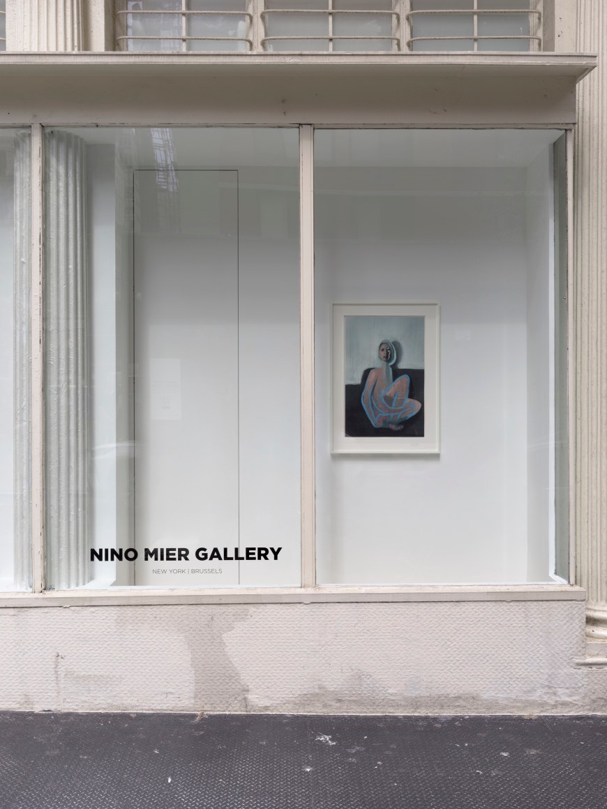 Installation view of Jonathan Wateridge, Works on Paper, Nino Mier Gallery, Tribeca, September 5 – October 18, 2025