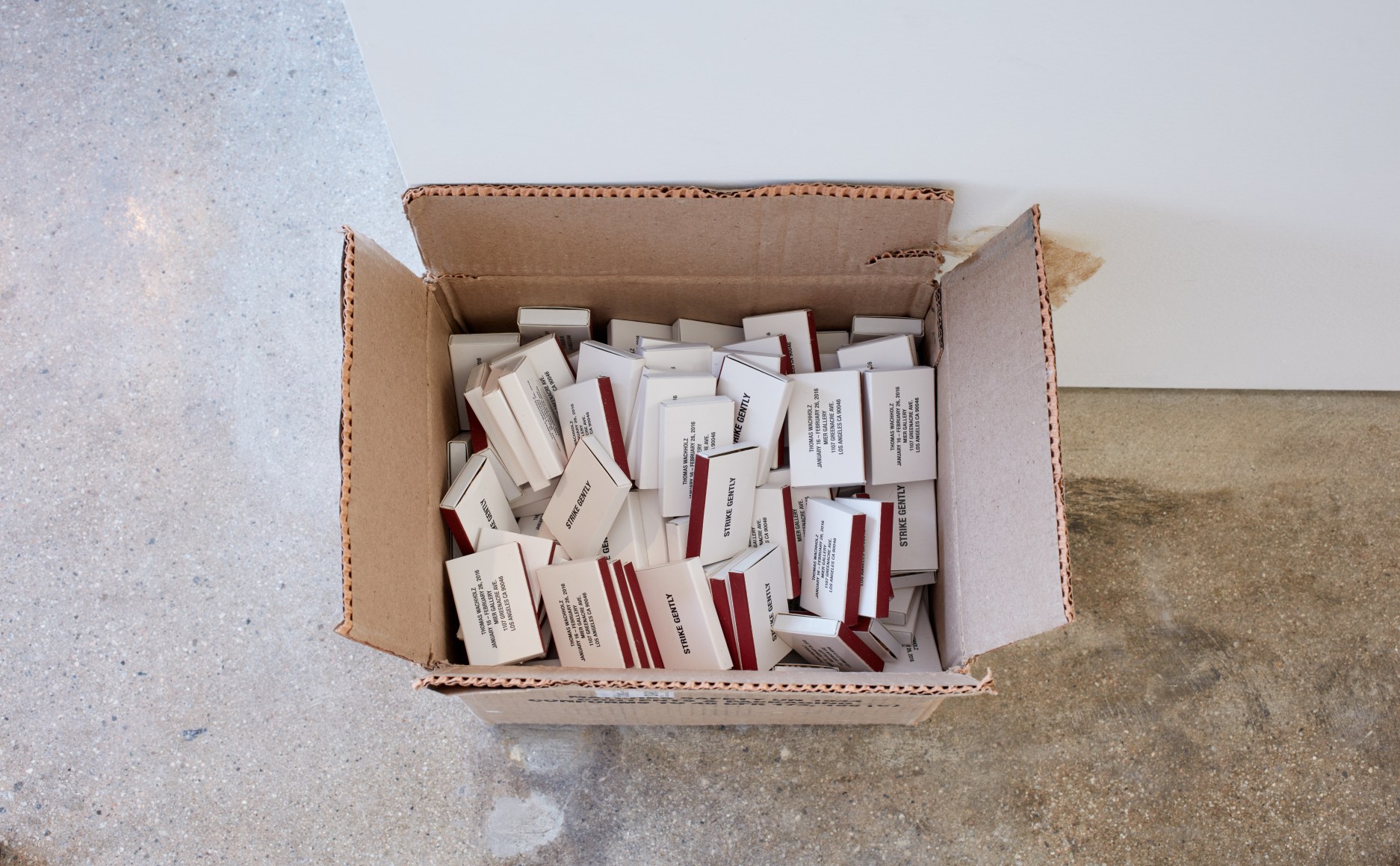 Installation view 4 of Thomas Wachholz: Strike Gently (January 16-February 27, 2016) at Nino Mier Gallery, Los Angeles