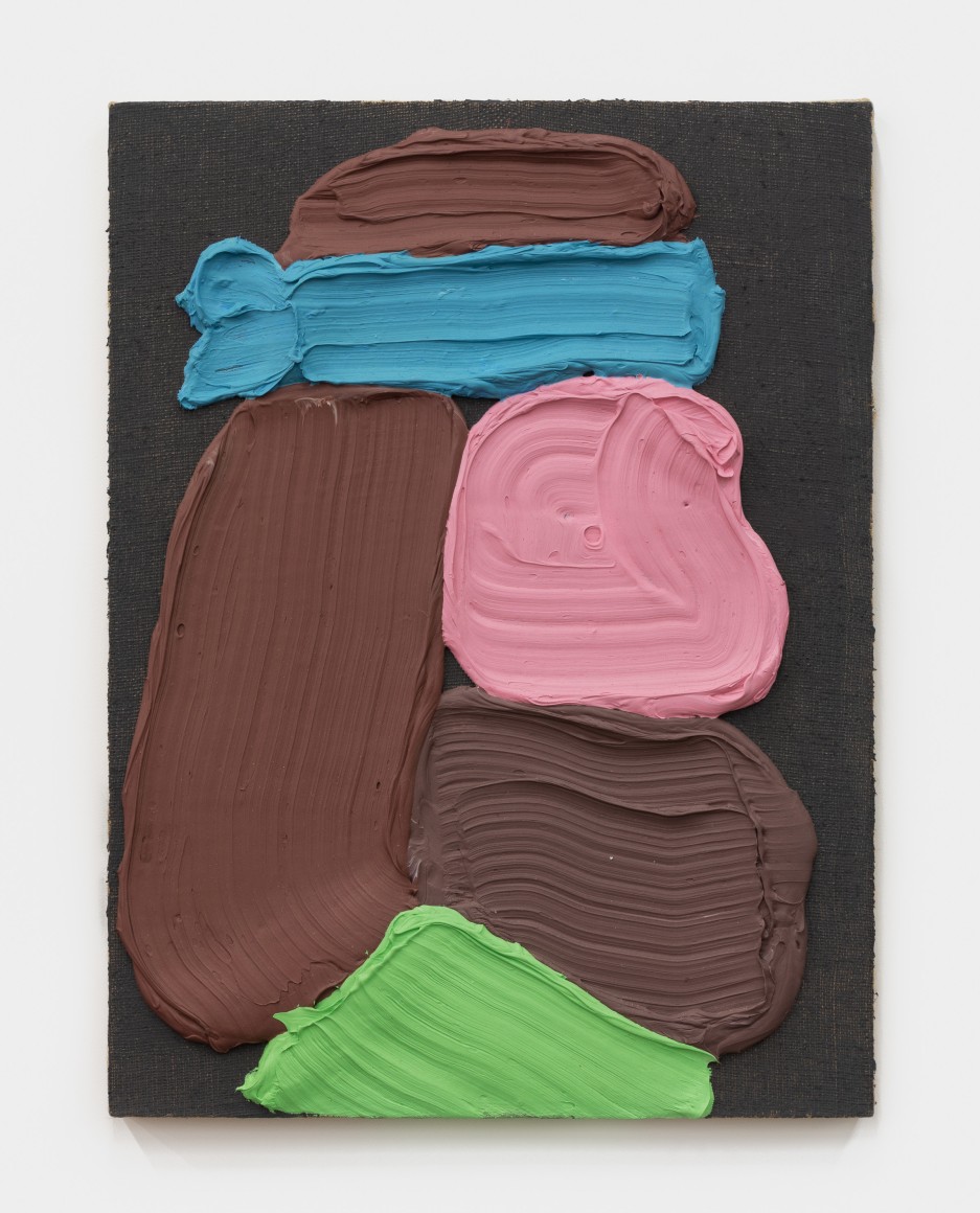 José Lerma Carlos T, 2021 Acrylic on burlap 32 x 24 in 81.3 x 61 cm (JLE21.005)