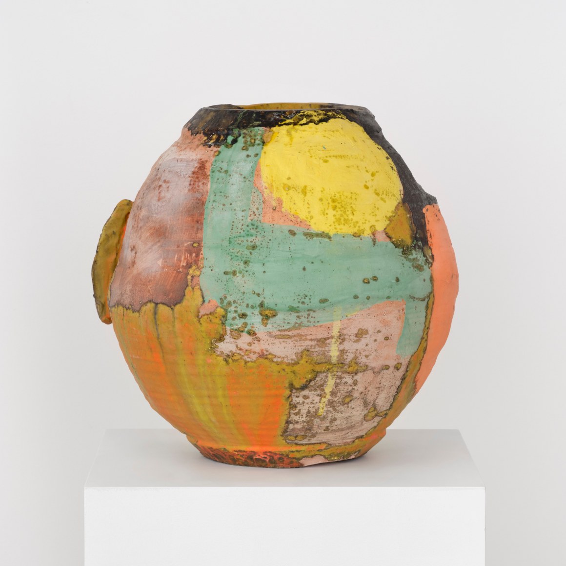 Roger Herman, Big ball, small hole, 2021