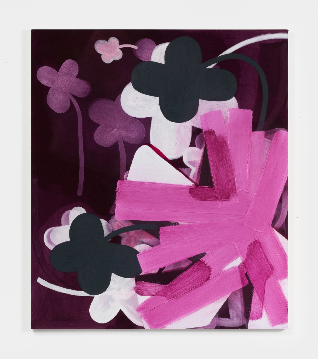 John Millei Lotus Land #2, 2021 Oil and flashe on canvas 42 x 36 in 106.7 x 91.4 cm (JMI21.002)