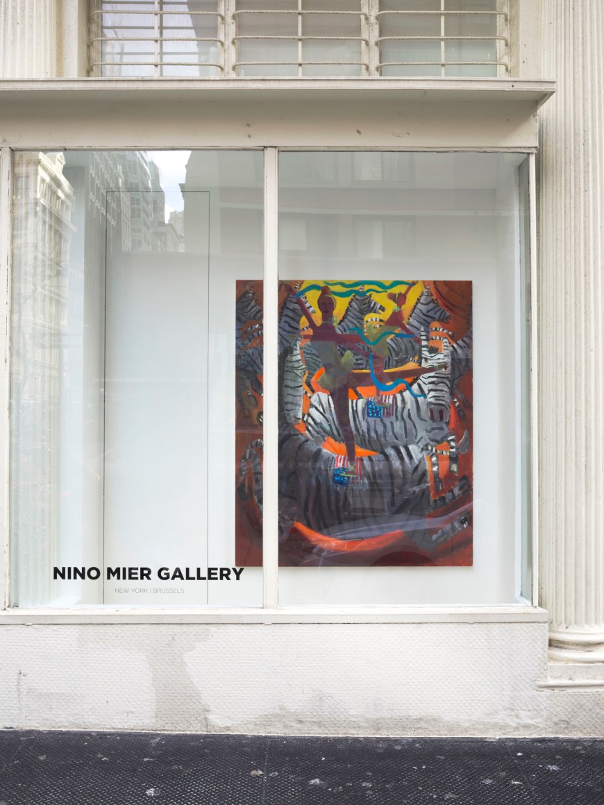 Installation view of Kyle Staver, The Greatest Show on Earth, Nino Mier Gallery, Tribeca, November 7 &ndash; December 16, 2025