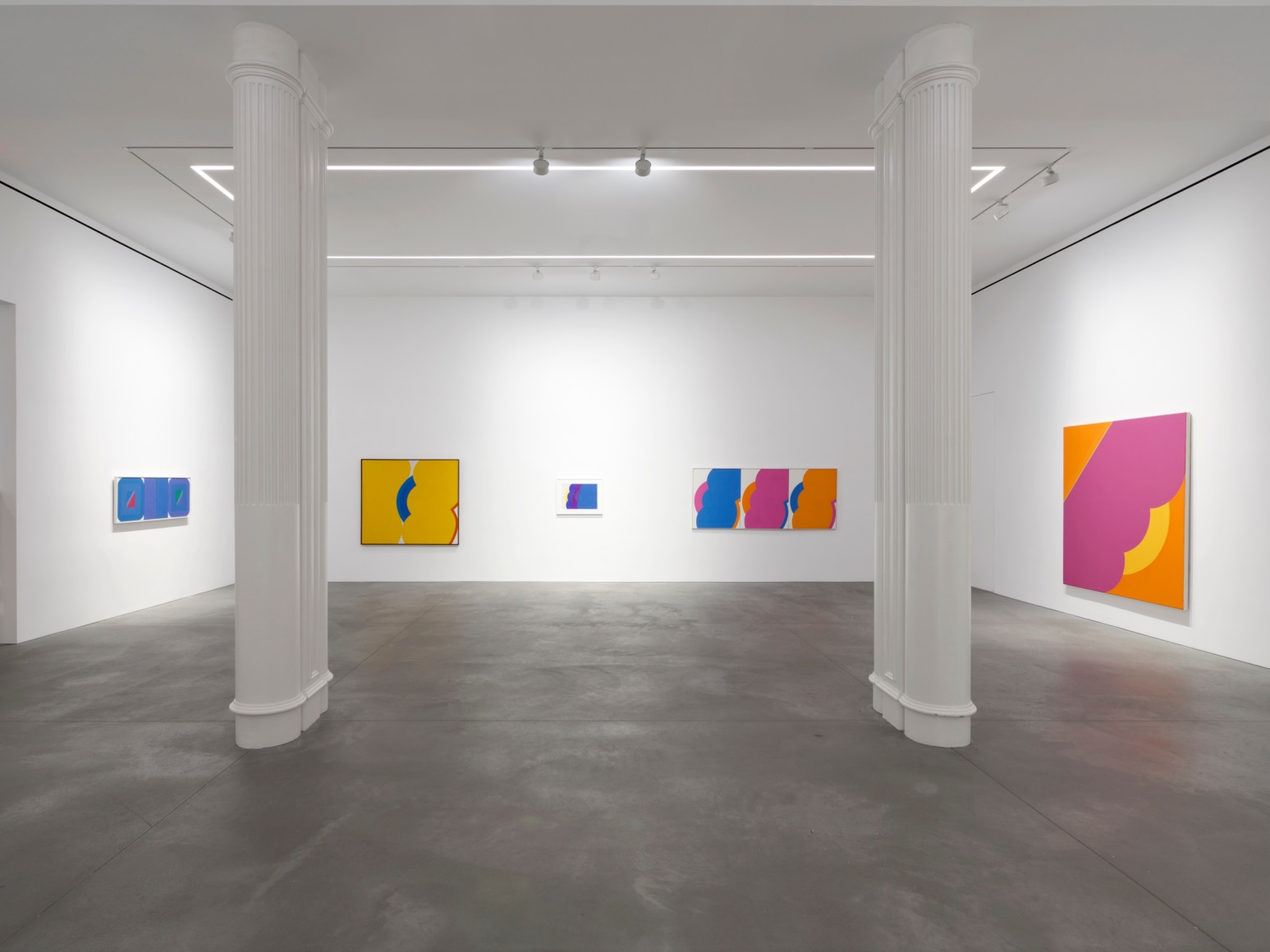Installation view of Georg Karl Pfahler, NEW YORK | NEW YORK, Nino Mier Gallery, SoHo, November 14 &ndash; December 16, 2025