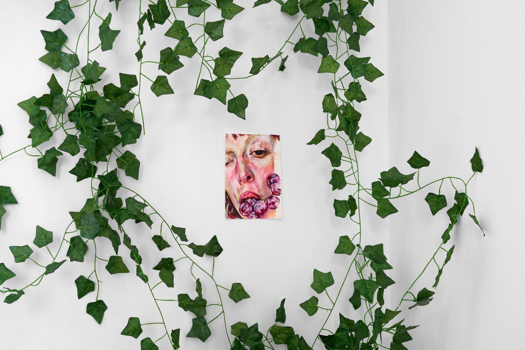 Installation view of Giulia Messina, The statue kissed me but no one was looking at us, Nino Mier Gallery, Brussels, June 13 – July 19, 2025