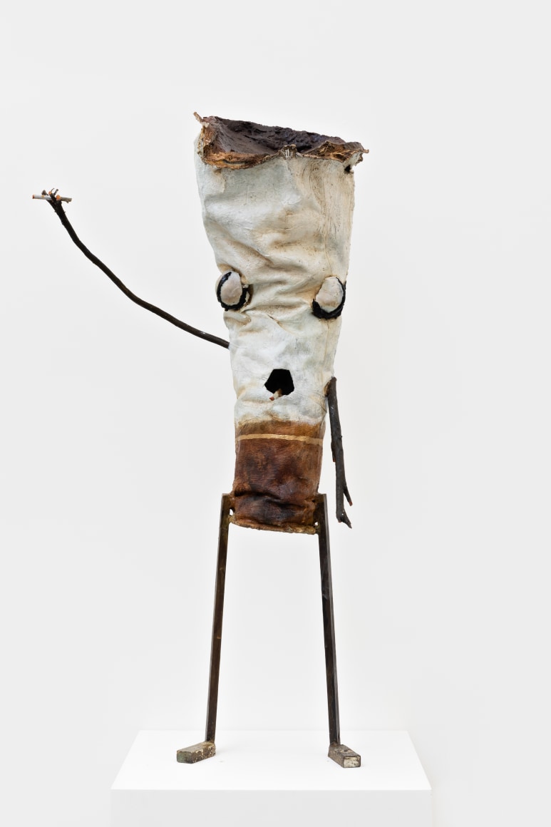 Jon Pylypchuk Untitled "I know I'll never love this way again" (I miss you Tony), 2021 Bronze 53 x 24 x 17 in 134.6 x 61 x 43.2 cm (JPY21.005)