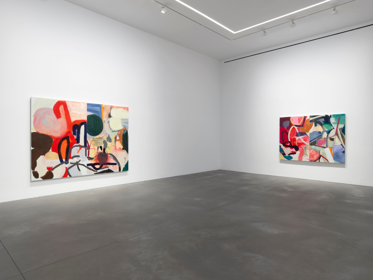 Installation view of Liliane Tomasko, POEM THINGS, Nino Mier Gallery, SoHo, September 3 – October 18, 2025