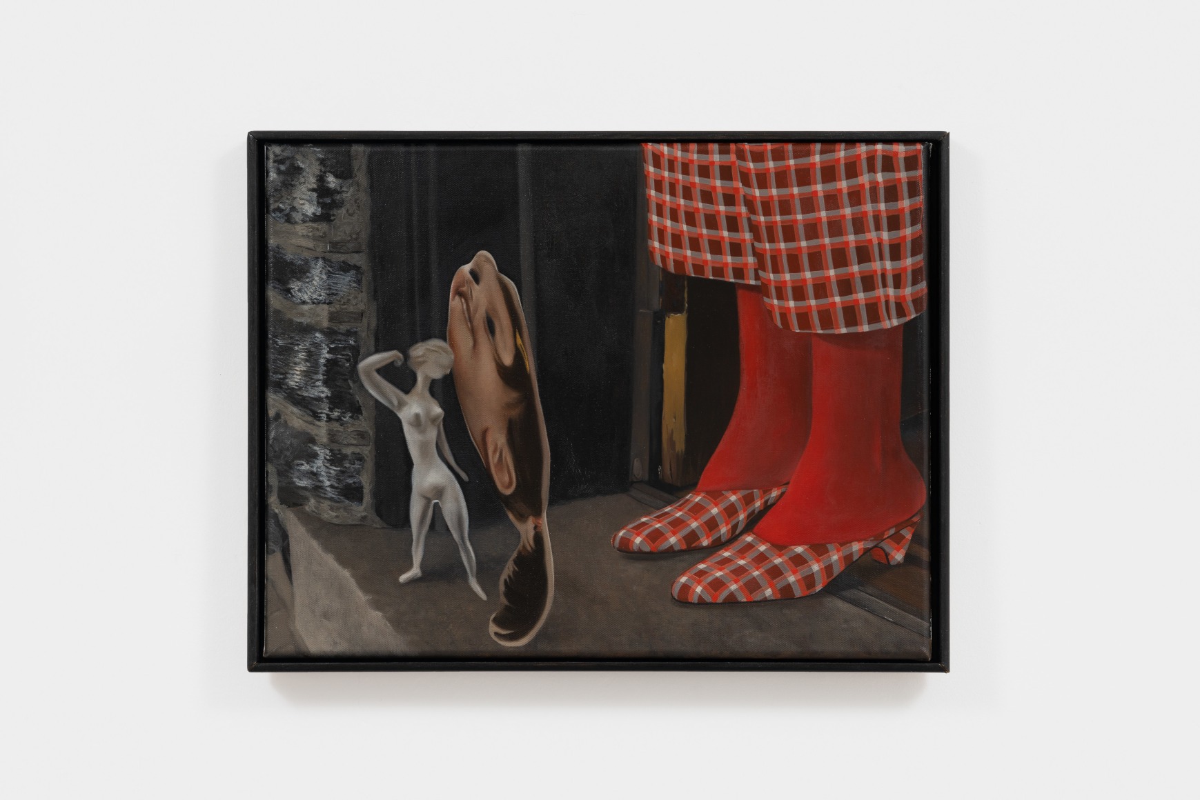 Lola Gil Steppin' Out, 2022 Oil and acrylic on canvas 14 x 18 in 35.6 x 45.7 cm (LG22.003)