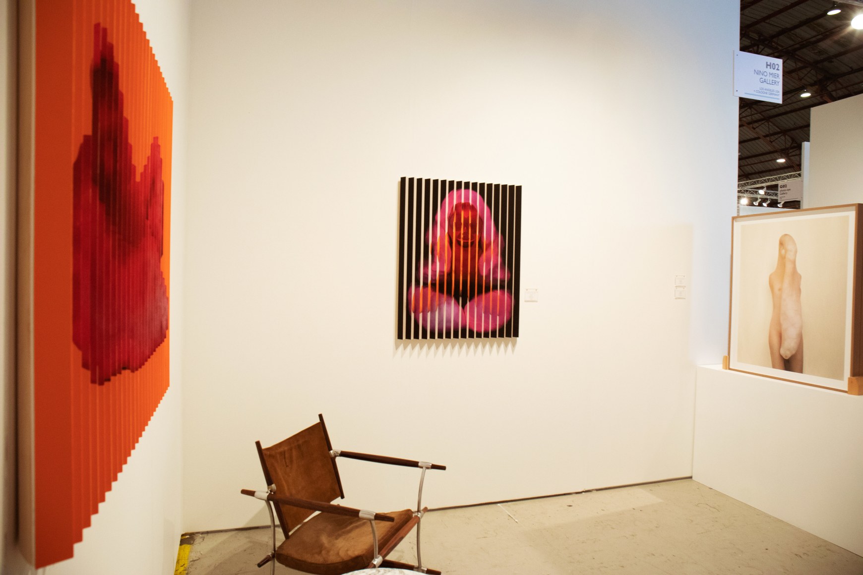 Installation view 3 of Polly Borland at Photo LA, 2019