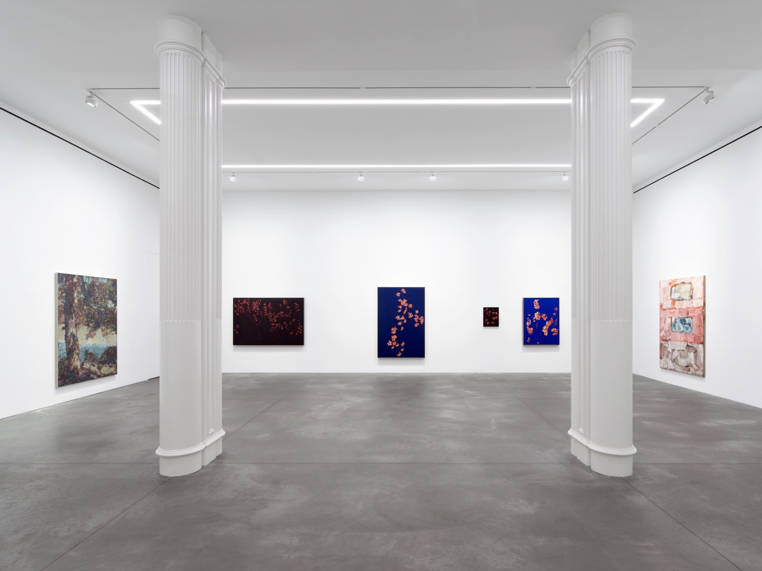 Installation view of Strata, Nino Mier Gallery, SoHo, June 26 – August 8, 2025