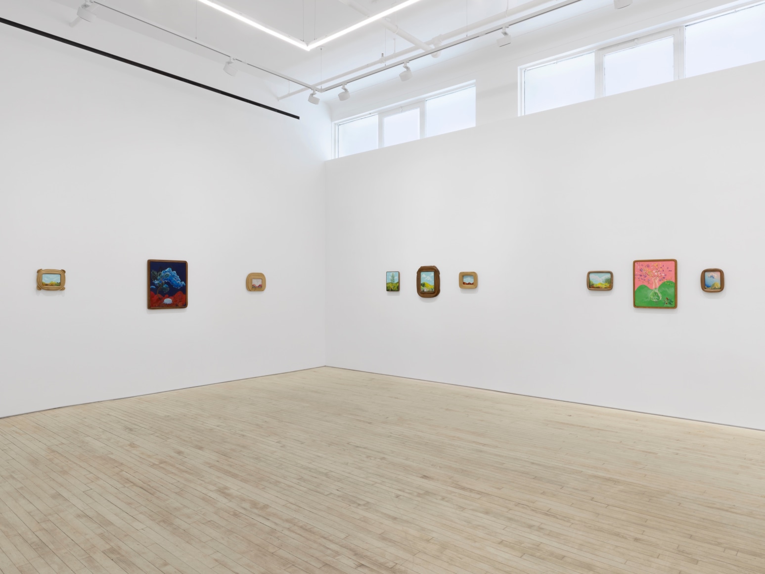 Installation view of Karel Dicker, tamed flowers, Nino Mier Gallery, Tribeca, June 27 – August 8, 2025