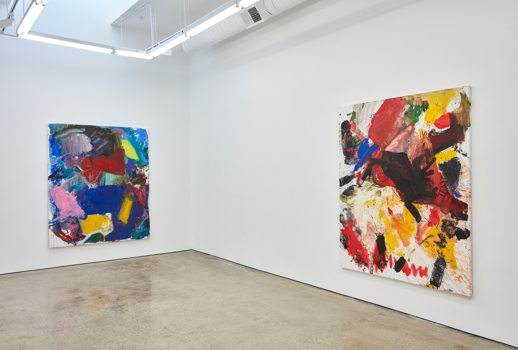 Installation view 2 of Anke Weyer: Gravity Idiot (March 5-April 16, 2016) at Nino Mier Gallery, Los Angeles