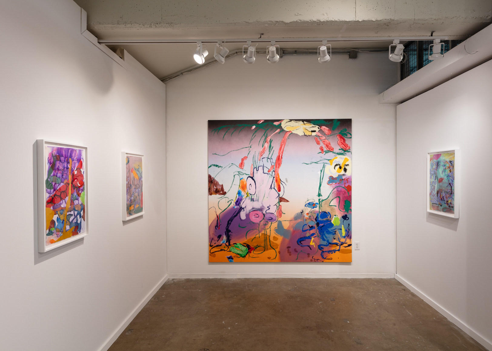 Installation View of Antwan Horfee, Dallas Art Fair, Nino Mier Gallery