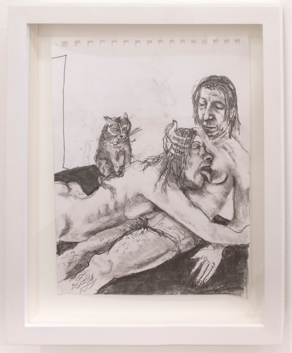 Celeste Dupuy-Spencer Come Here, Comrade (January 20, 2017), 2017 Pencil on paper 11 x 8 1/2 in 27.9 x 21.6 cm (CDS17.026)