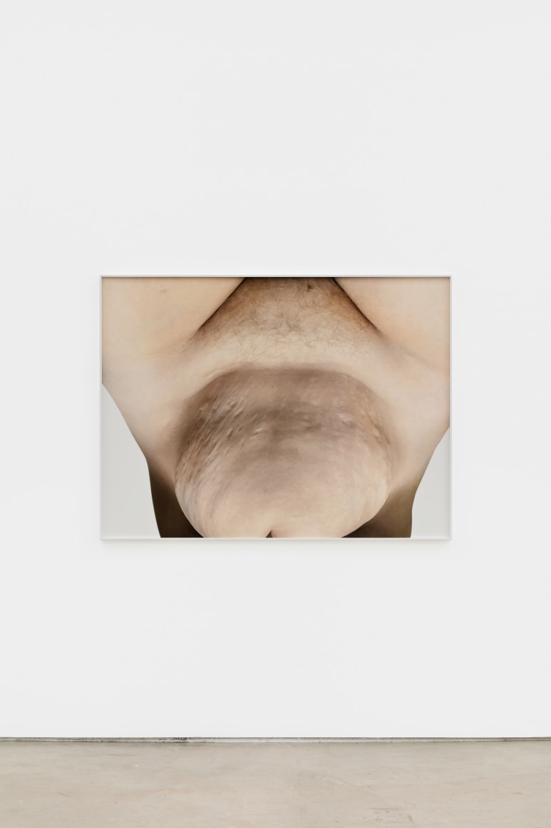 Polly Borland Nudie (14), 2021 Archival pigment print 40 x 53 1/4 in (image) 101.6 x 135.3 cm (image) 40 1/4 x 53 1/2 x 1 1/2 in (framed) 102.2 x 135.9 x 3.8 cm (framed) Edition of 3 plus 2 artist's proofs (#1/3) (PBO21.014)