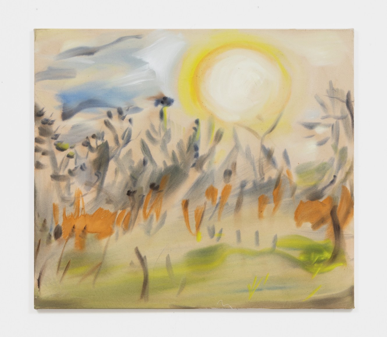 Sophie von Hellermann Deception, 2021 Acrylic on canvas 30 5/8 x 34 1/4 in 77.9 x 87 cm (SVO21.003)