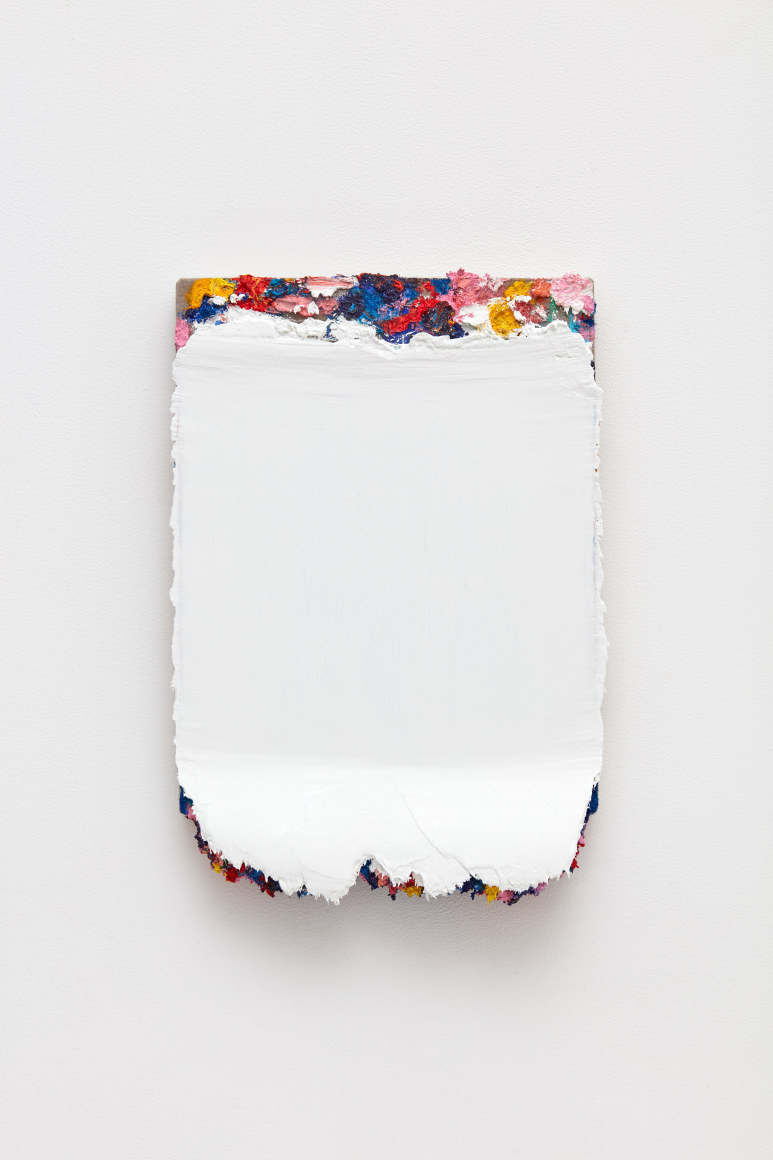 Andrew Dadson Primary Mass, 2018 Oil on linen 21 x 15 x 3 1/2 in 53.3 x 38.1 x 8.9 cm (ADA20.001)