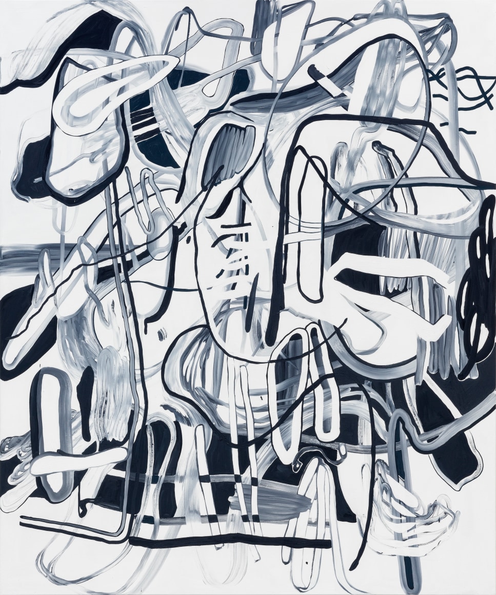 Jana Schröder NEUROSOX L5, 2021 Acrylic on canvas 94 1/2 x 78 3/4 in 240 x 200 cm (JSR21.049)