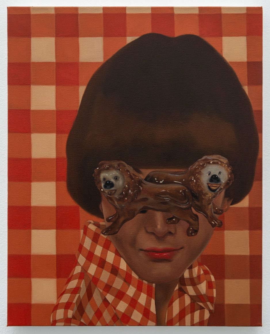 Lola Gil Powerful Pout, 2022 Oil and acrylic on canvas 20 x 16 in 50.8 x 40.6 cm (LG22.010)