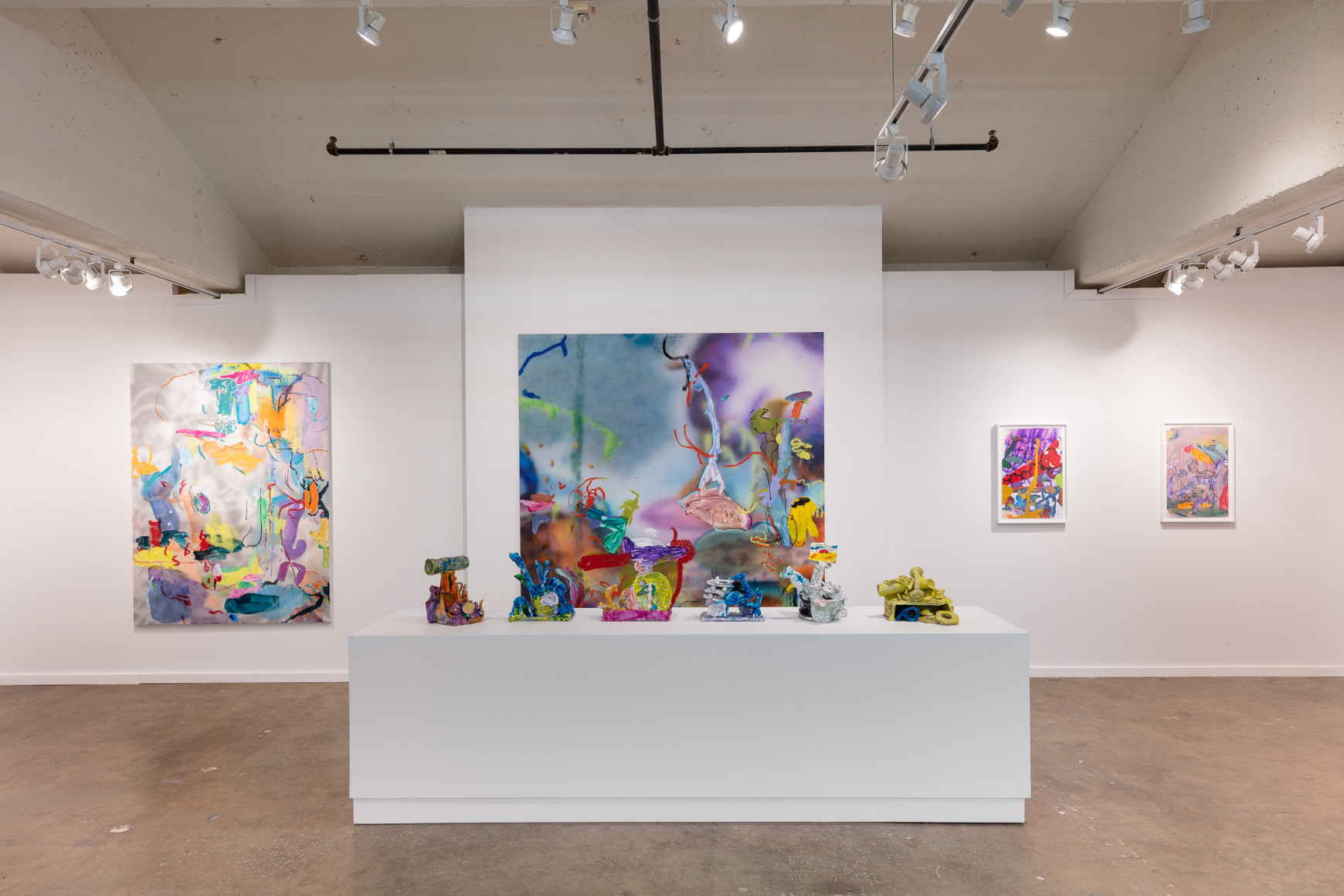Installation View of Antwan Horfee, Dallas Art Fair, Nino Mier Gallery