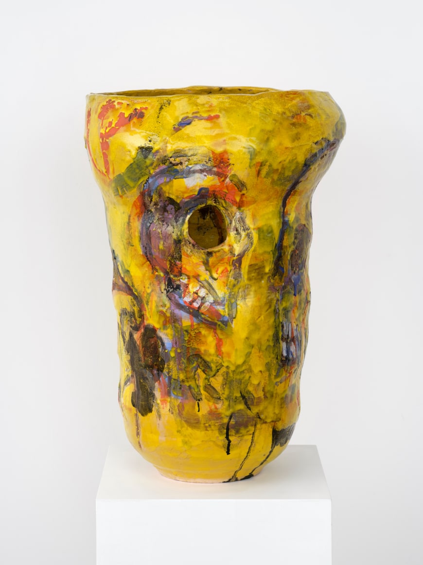Roger Herman, yellow flower, 2023