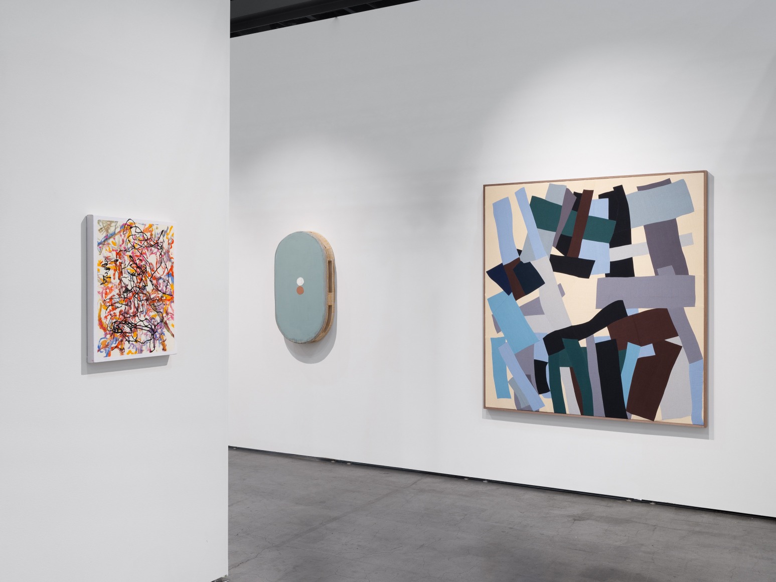 Installation view of Untitled Houston, Nino Mier Gallery, Booth #A23 (September 18 - 21, 2025)