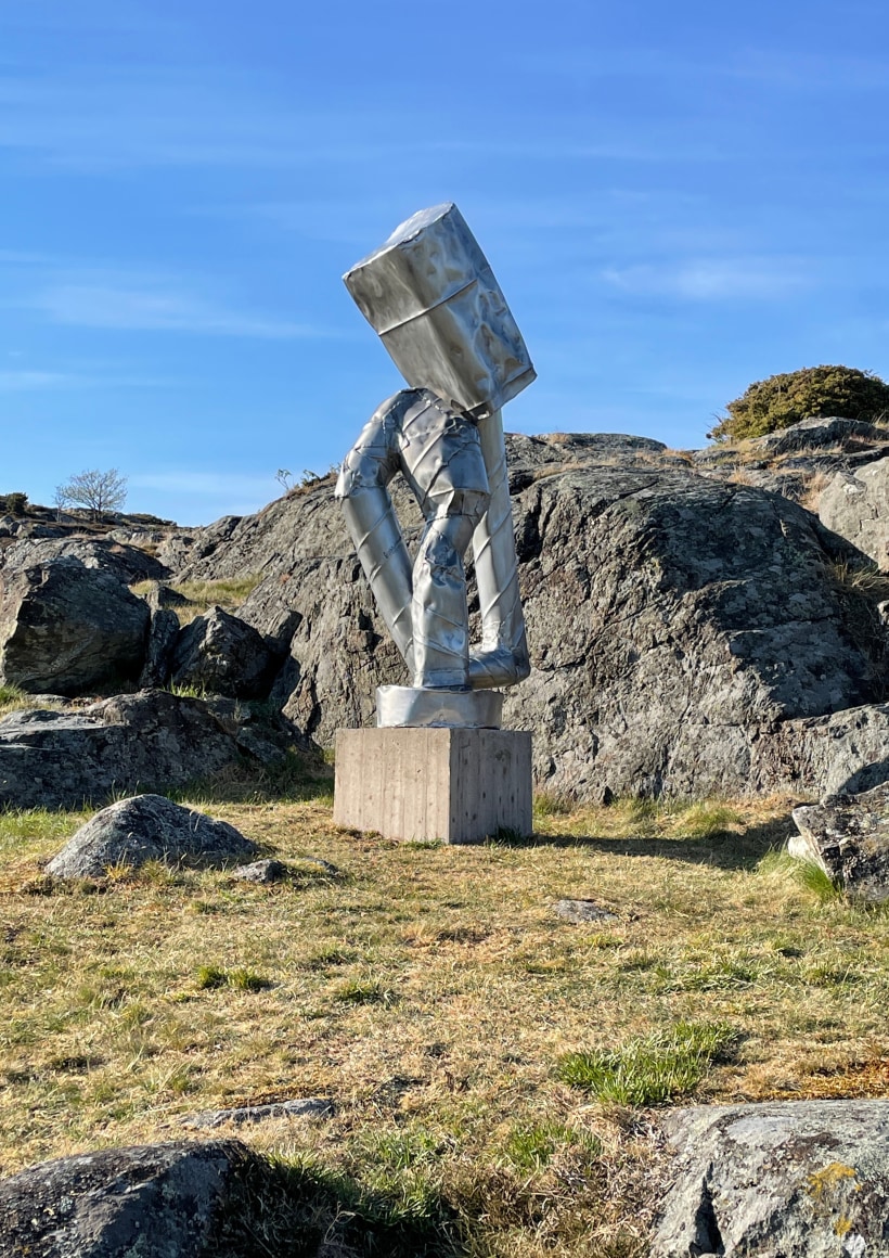Installation view of Anna Fasshauer, Pilane Heritage Museum, Skulptur Pilane (group show) 2022, Image Courtesy of&nbsp;Pilane Heritage Museum