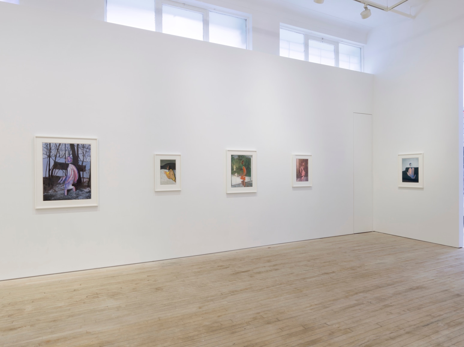 Installation view of Jonathan Wateridge, Works on Paper, Nino Mier Gallery, Tribeca, September 5 – October 18, 2025