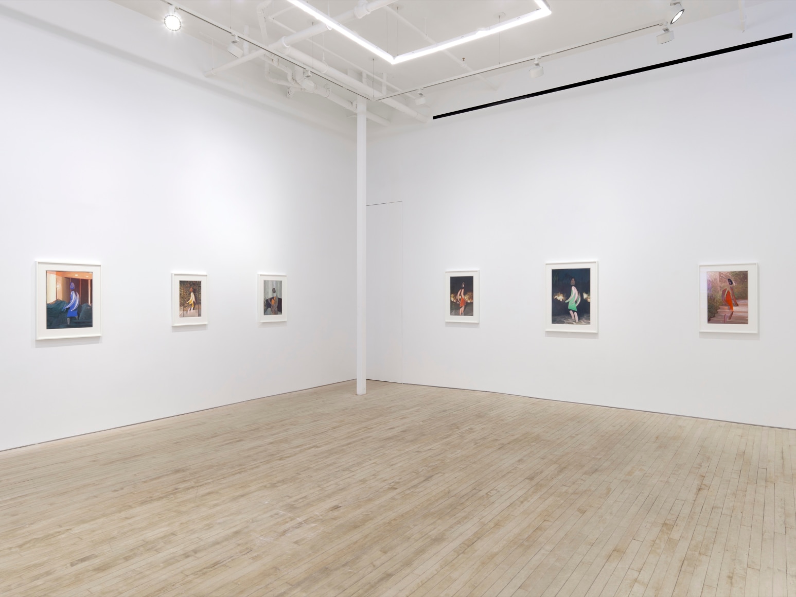 Installation view of Jonathan Wateridge, Works on Paper, Nino Mier Gallery, Tribeca, September 5 – October 18, 2025