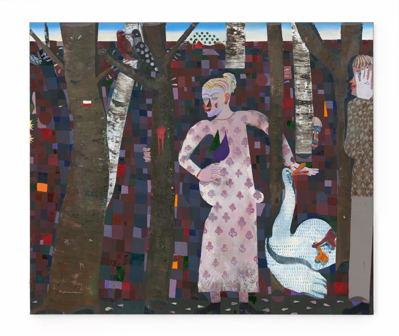 Pieter Jennes This used to be my playground, 2021 Oil on canvas 66 7/8 x 78 3/4 in 170 x 200 cm (PJE21.006)
