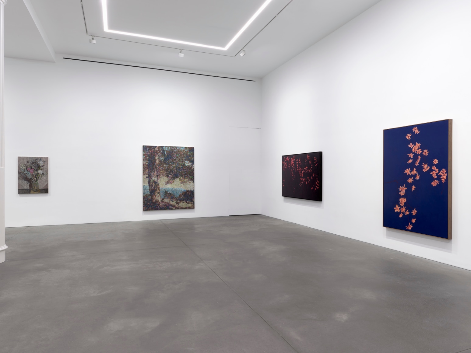 Installation view of Strata, Nino Mier Gallery, SoHo, June 26 – August 8, 2025