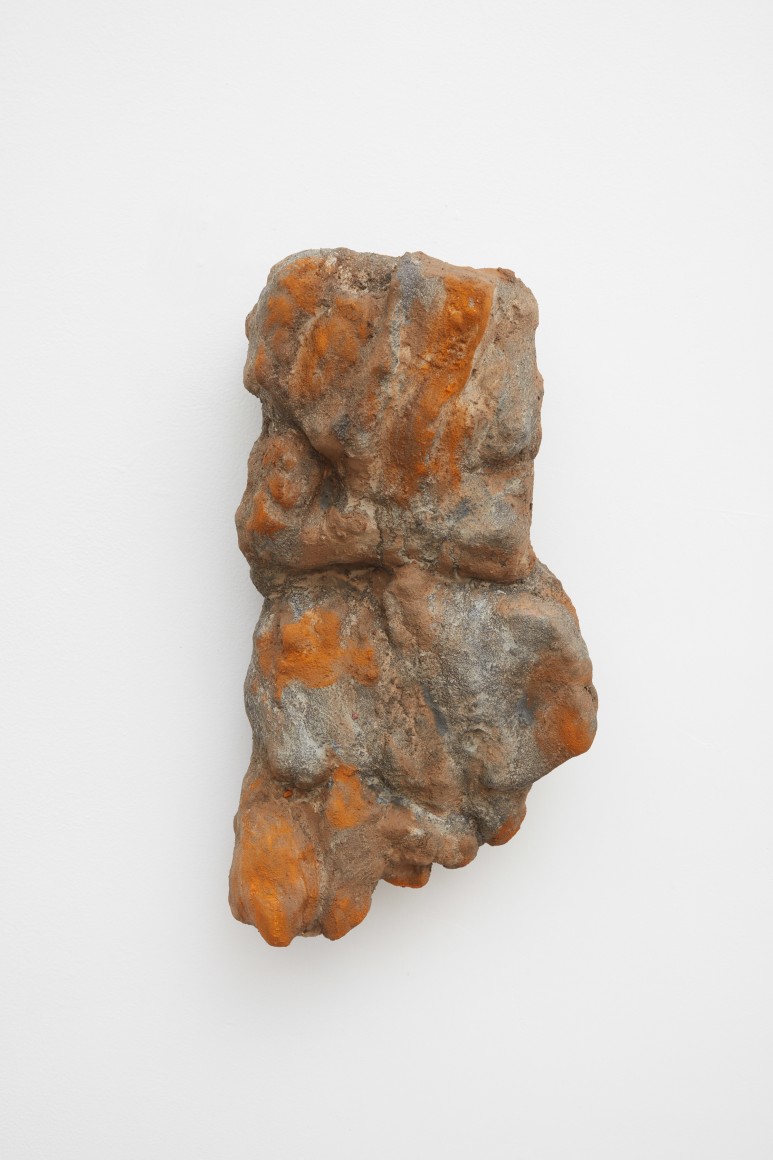 Blair Saxon-Hill One If By Land (Ashes), 2018 Wood, foam, cement, gouache, fiber reinforced plaster 17 x 9 x 6 in 43.2 x 22.9 x 15.2 cm (BSH18.035)