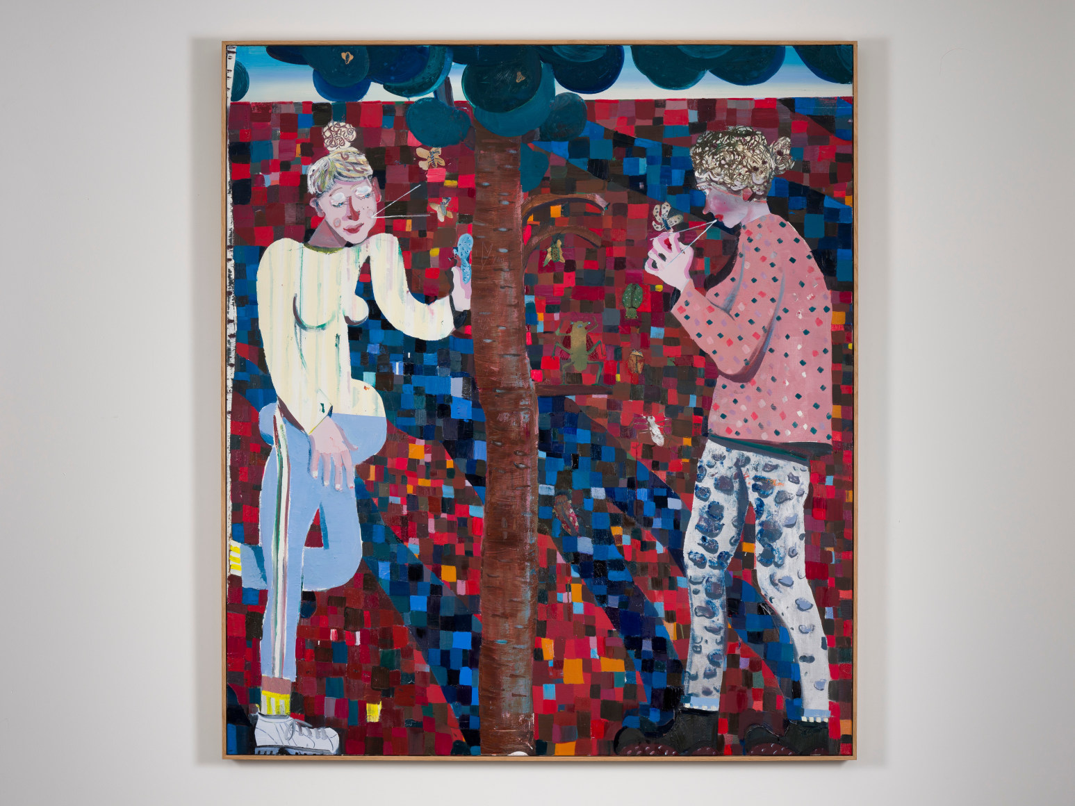 Pieter Jennes Is een vlieg zonder vleugels een mier? , 2021 Oil on canvas 66 7/8 x 59 1/8 in 170 x 150 cm (PJE21.010)