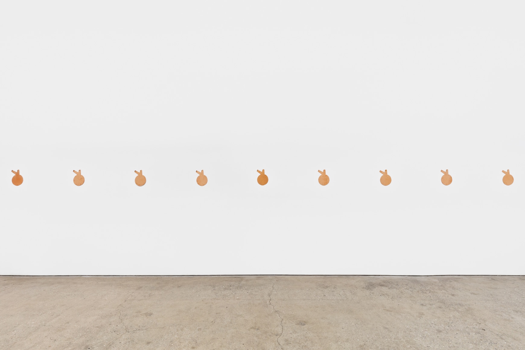 Installation view of Imi Knoebel, 1000 Hasen, Nino Mier Gallery, Los Angeles