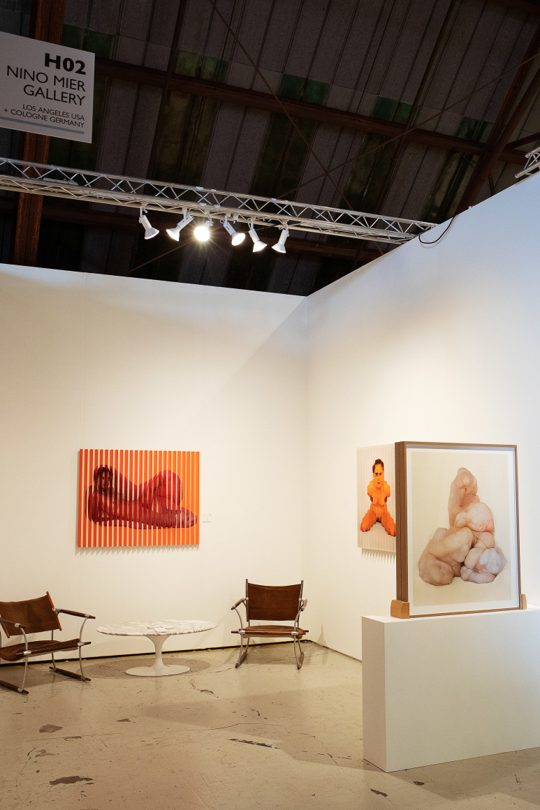 Installation view of Polly Borland at Photo LA, 2019