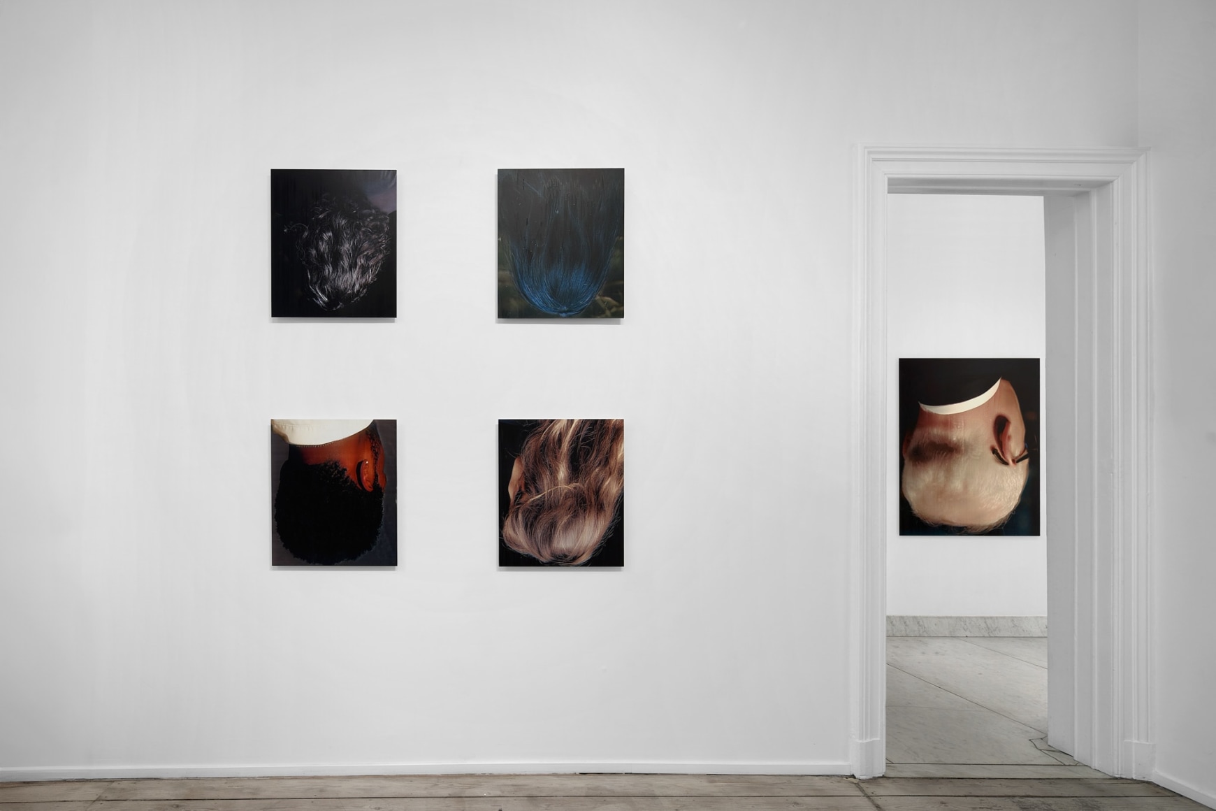 Installation view of David Moy, Double Negative, Nino Mier Gallery, Brussels, June 13 – July 19, 2025