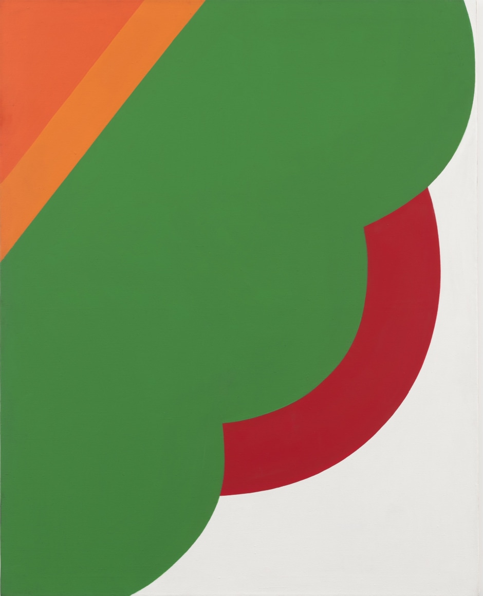 Georg Karl Pfahler SPOR Rim, 1965 Acrylic on canvas 78 3/4 x 63 in 200 x 160 cm (GKA25.007)