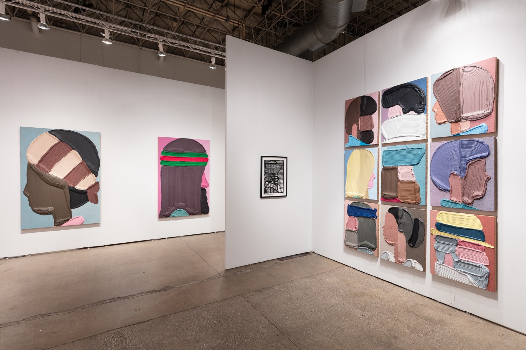 Installation View of Jos&eacute; Lerma, Expo Chicago, (April 7 - 10, 2022)