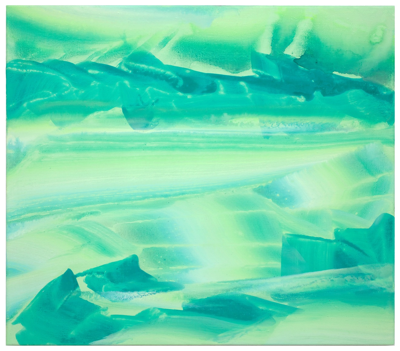 Untitled, 2018 Egg tempera on linen